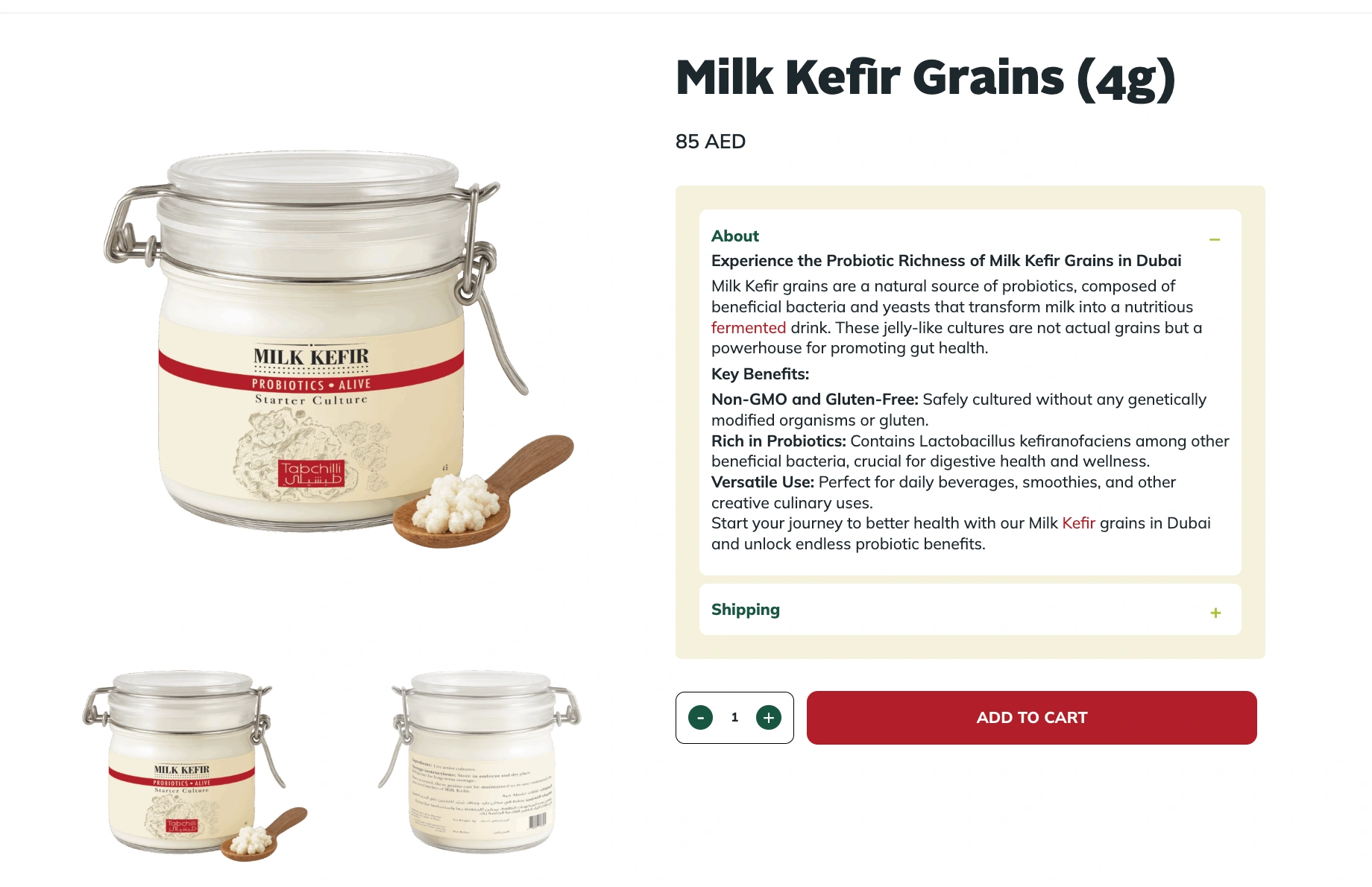 milk kefir grains