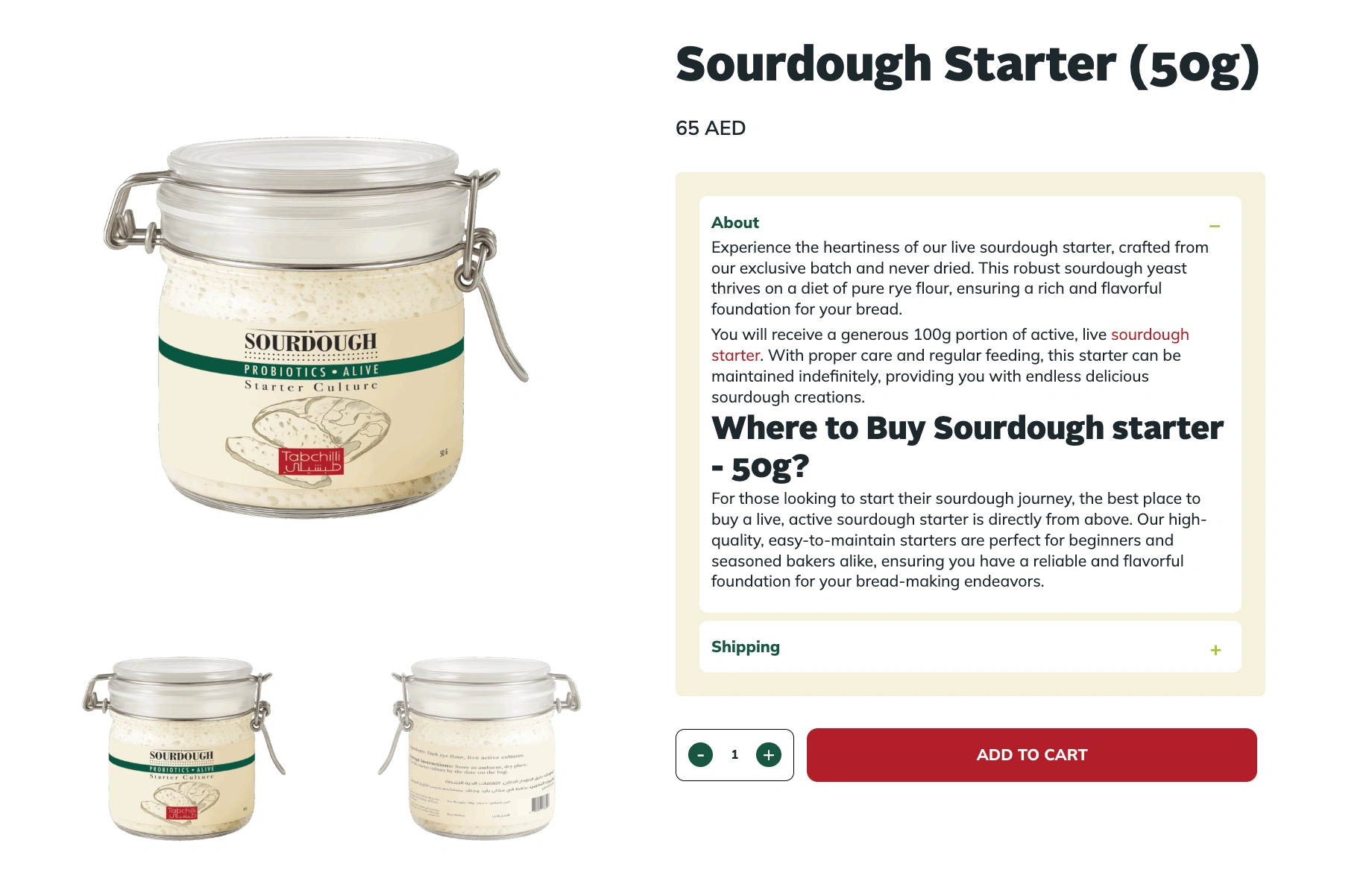 Sourdough starter