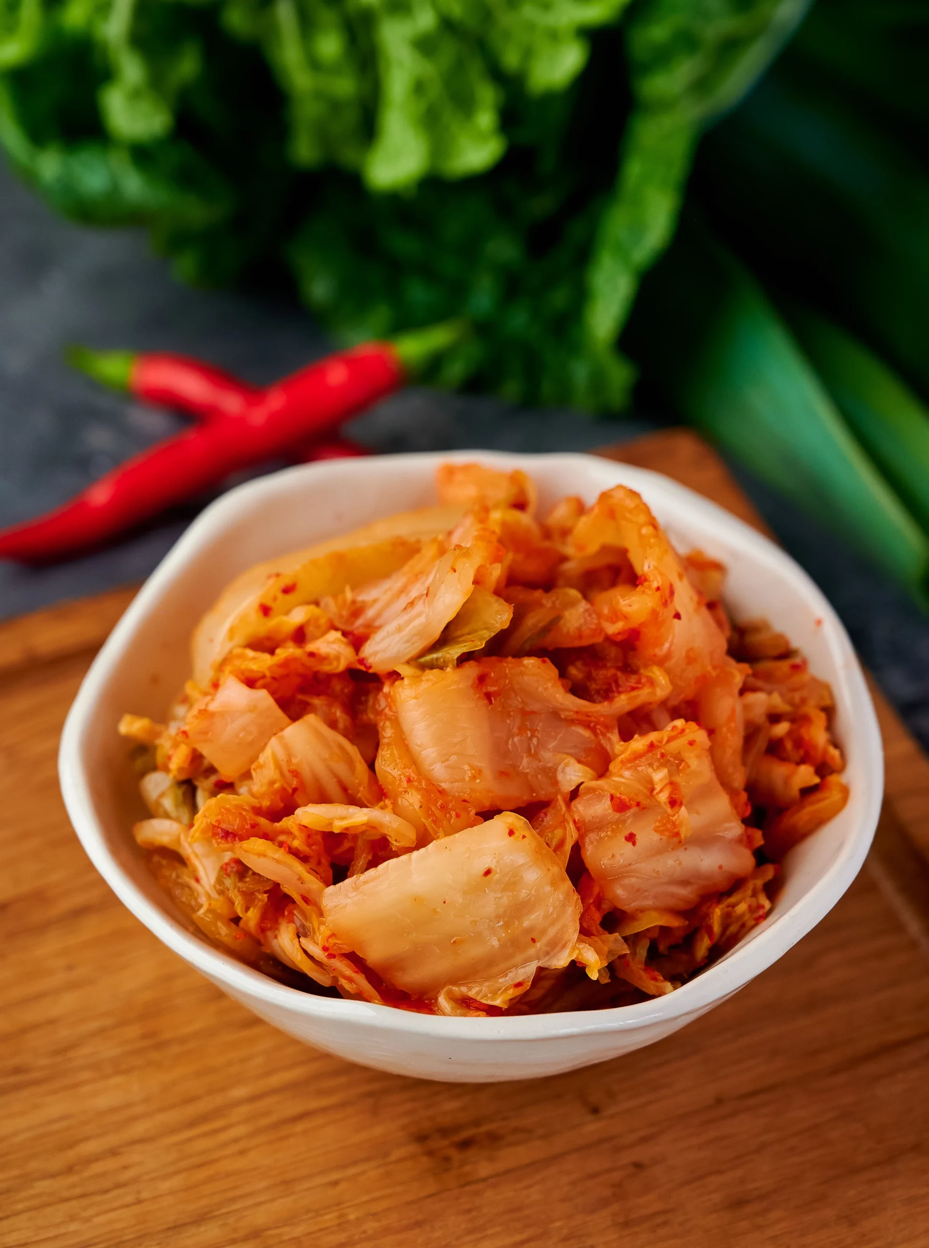 probiotic fermented food - kimchi